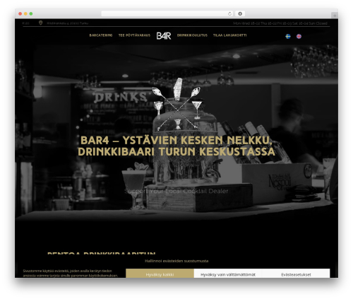 Divi WordPress theme - bar4.fi