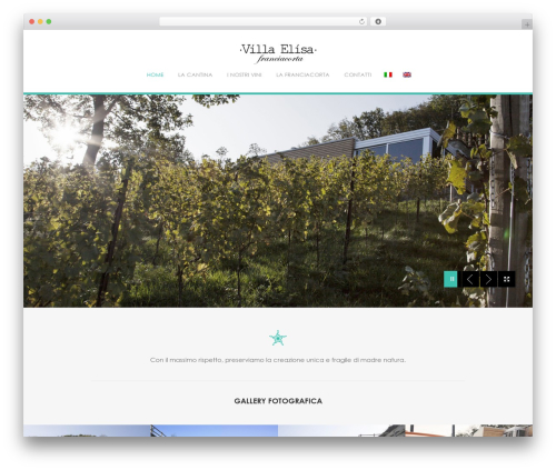 Everest WordPress theme - villaelisafranciacorta.com