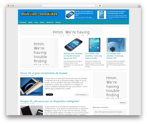 Executive Theme best WordPress theme - movilesmasvendidos.com
