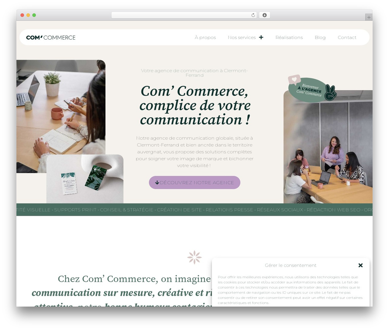 Hello Elementor WordPress theme - com-commerce.fr