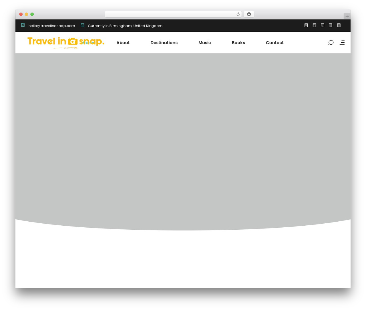 SetSail theme WordPress - travelinasnap.com