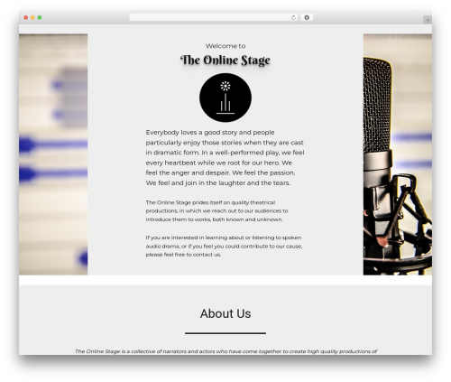 Theme WordPress Podcaster SecondLine - onlinestage.org Theme WordPress Podcaster SecondLine - onlinestage.org