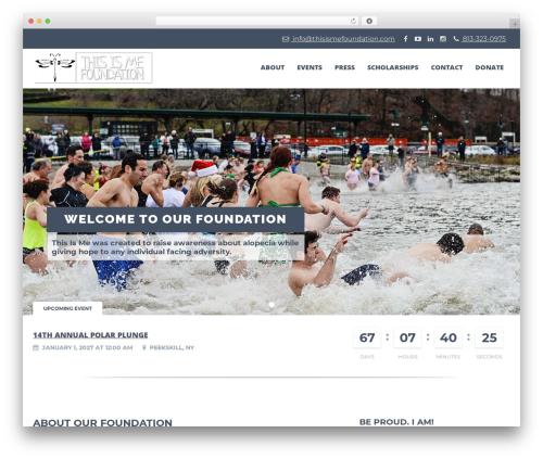 Sd donations WordPress plugin - thisismefoundation.com