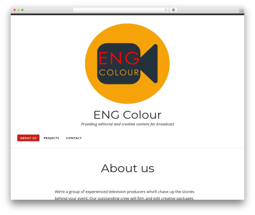 WordPress theme Radcliffe 2 - engcolour.com