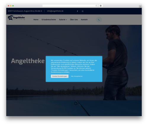 WordPress website theme Marino - angeltheke.de