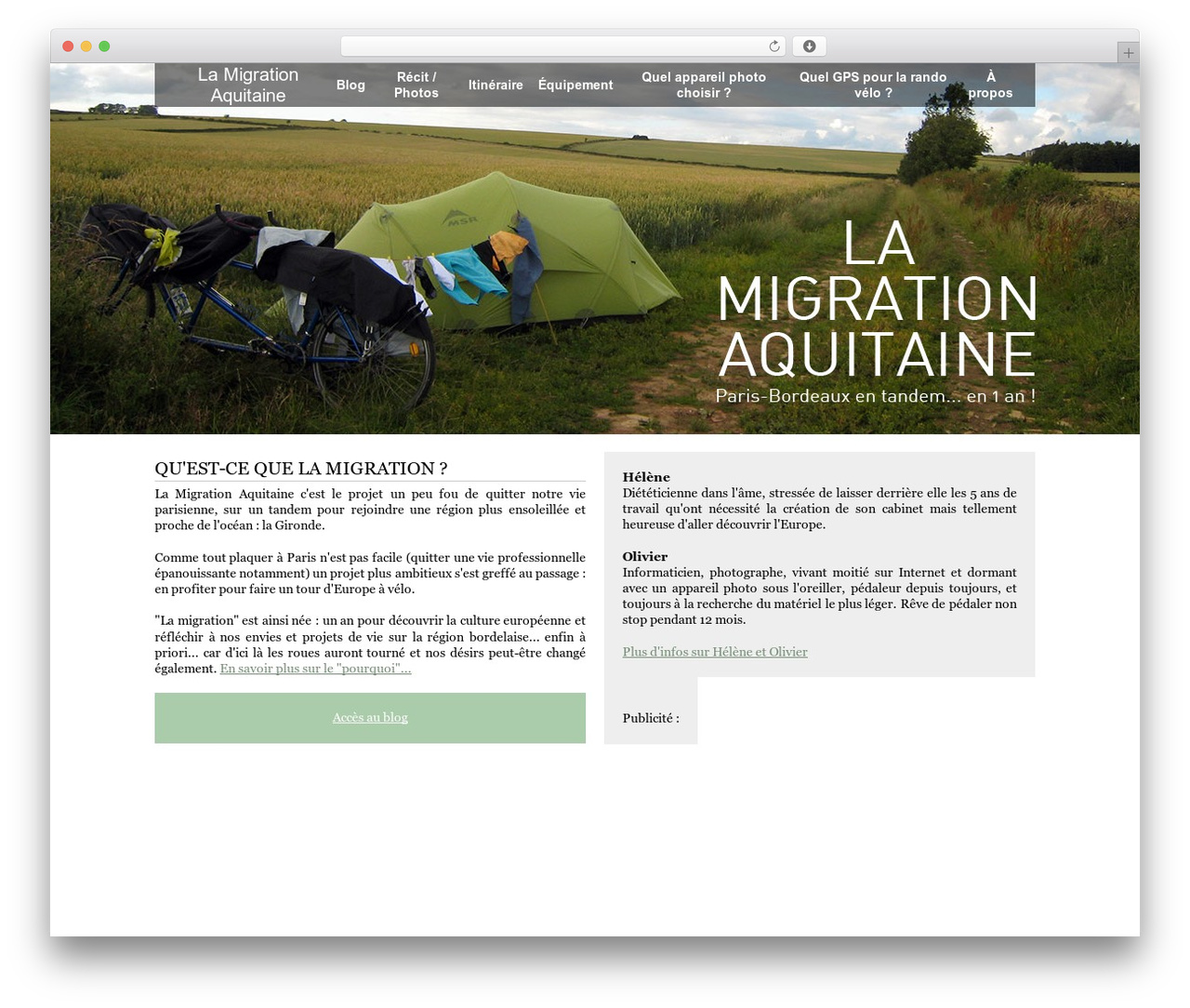 WP theme LaMigration - lamigration.com