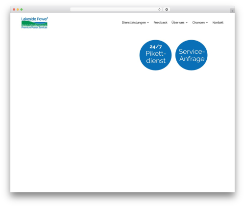 Divi theme WordPress - lakeside-power.ch