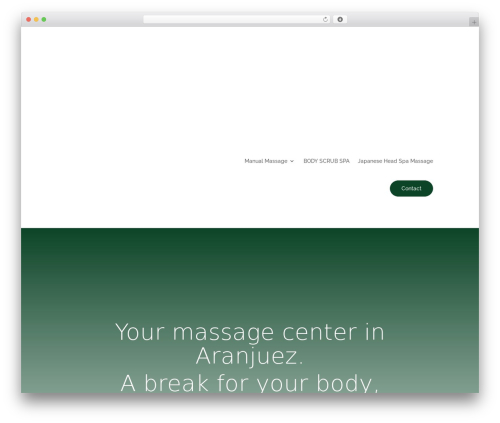 Divi WordPress theme - bambumasajes.com