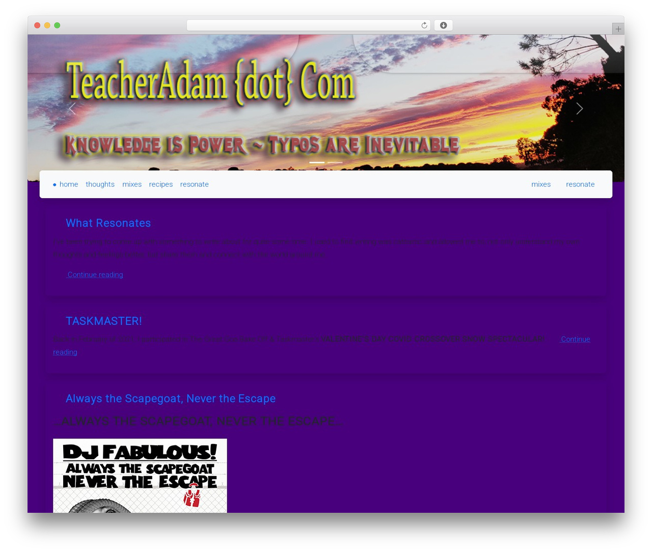 Fold theme WordPress - teacheradam.com Fold theme WordPress - teacheradam.com