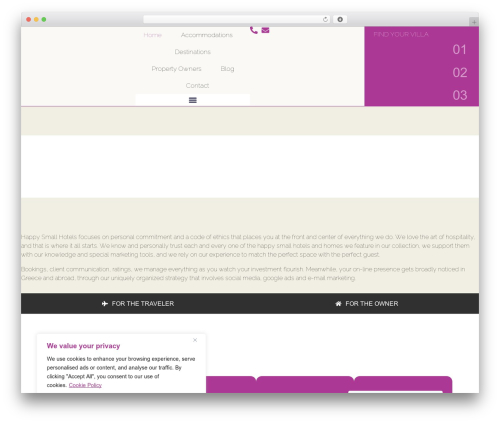 WP MapIt (wp-mapit) free WordPress plugin - happysmallhotels.gr