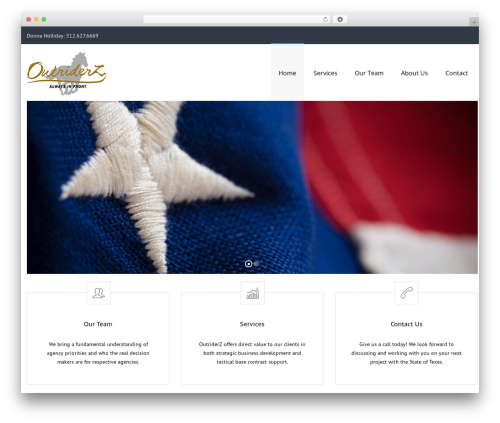 Integrity WordPress Theme WordPress theme - outriderztx.com