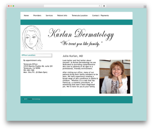 InterPhase theme WordPress - murrieta-dermatology.com