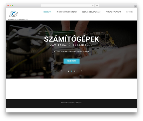 IT Solution WordPress theme - increment.hu IT Solution WordPress theme - increment.hu
