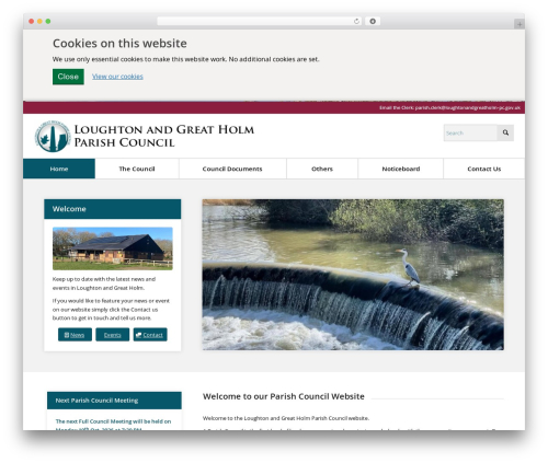 Documents WordPress plugin - loughtonandgreatholm-pc.gov.uk
