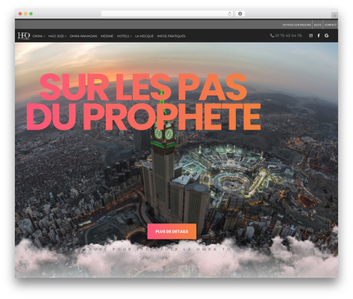 WordPress theme Abby - haj-omra.com