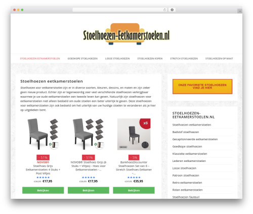 Affiliate egg WordPress plugin - stoelhoezen-eetkamerstoelen.nl