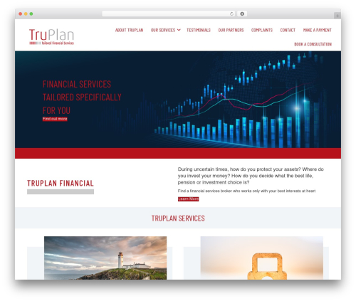 WordPress theme Beaver Builder Theme - truplan.ie