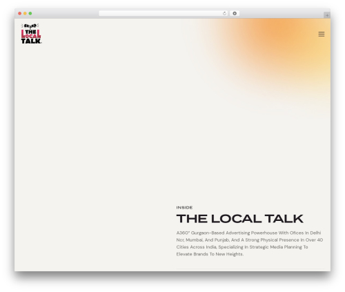 Echo theme WordPress - thelocaltalk.in