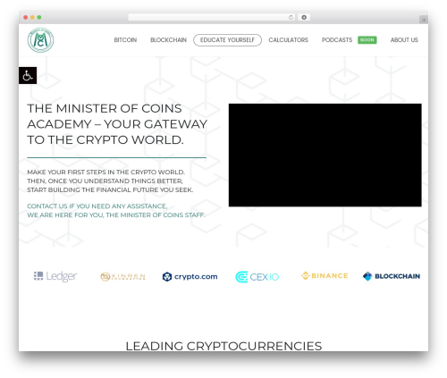 Massive cryptocurrency widgets WordPress plugin - ministerofcoins.com