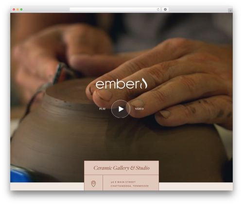 launchframe best WordPress theme - emberchattanooga.com