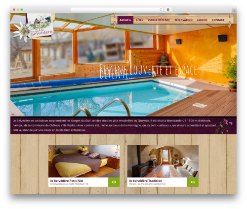 Theme WordPress Hoteliour - logisenqueyras.com