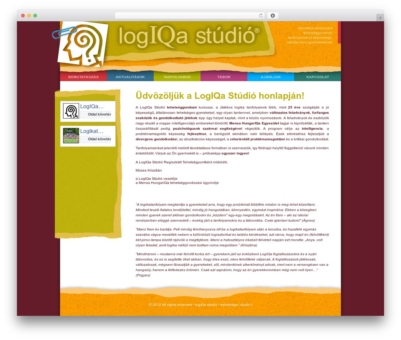 WordPress theme logIQa - logiqa.hu WordPress theme logIQa - logiqa.hu