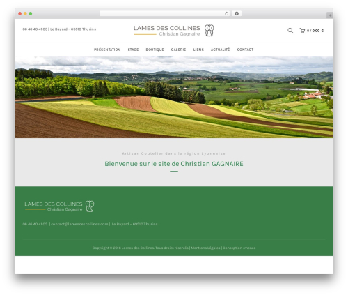 Gridzy WordPress plugin - lamesdescollines.com