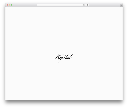 Best WordPress theme Snow - kapchukart.com