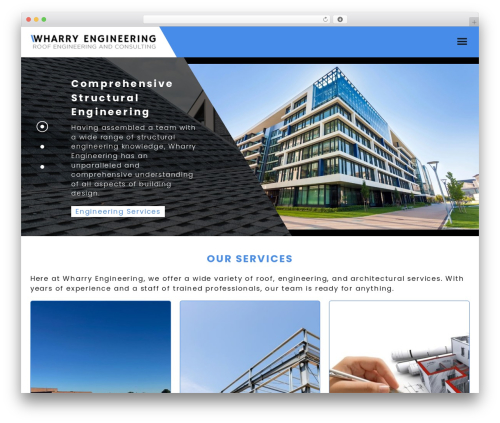 BlueFire WP theme - wharry.com