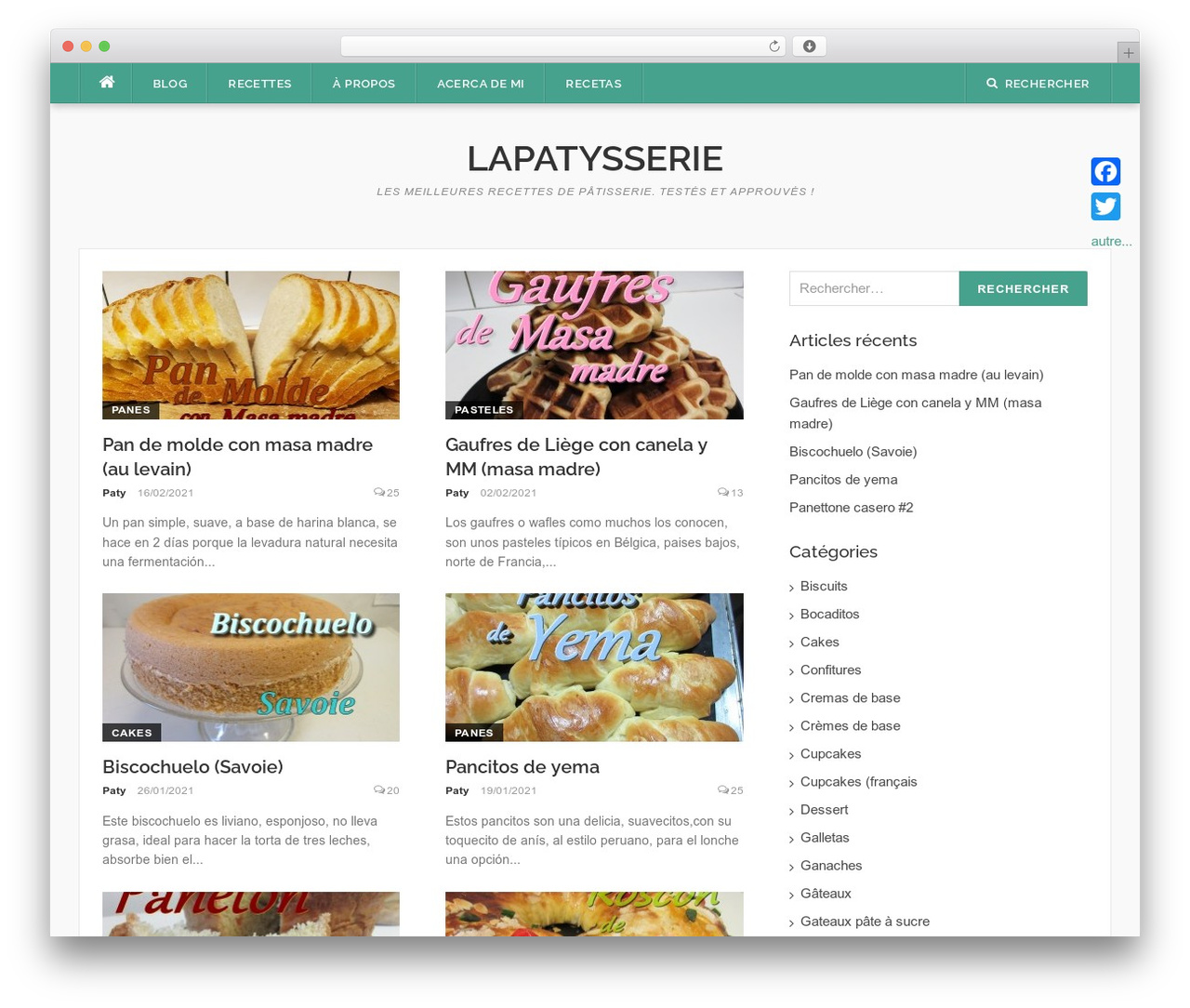 Codilight Lite premium WordPress theme - lapatysserie.com Codilight Lite premium WordPress theme - lapatysserie.com