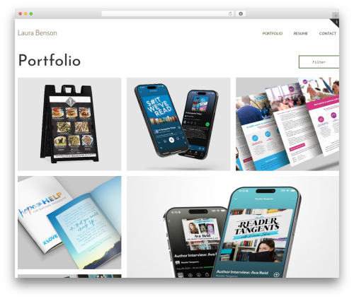 CoffeeBean personal WordPress theme - squirrelydesign.com