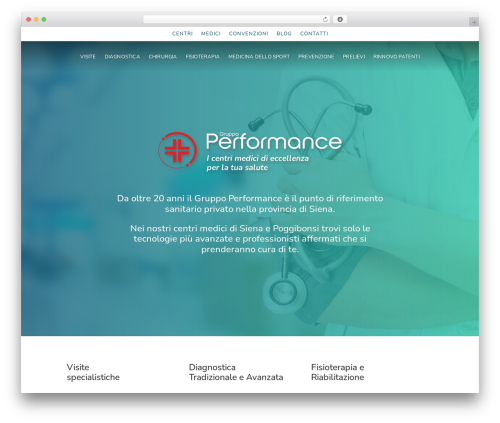 Divi WordPress theme - gruppoperformance.it
