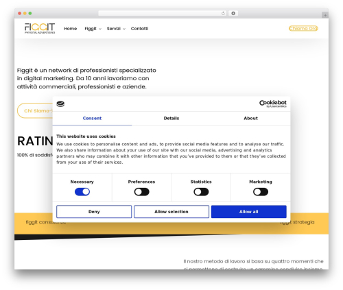 Figgit WordPress website theme - figgit.it