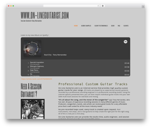 EsAudioPlayer (esaudioplayer) free WordPress plugin - on-lineguitarist.com