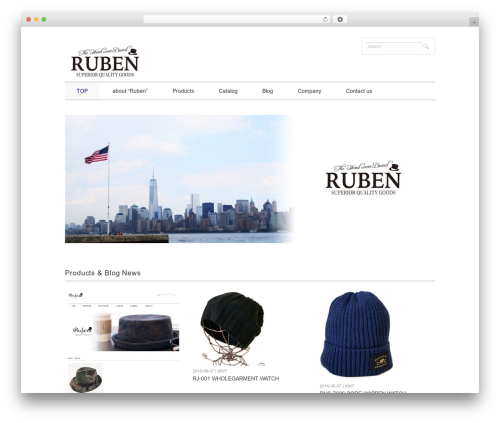 Juliet WordPress page template - ruben-hat.com