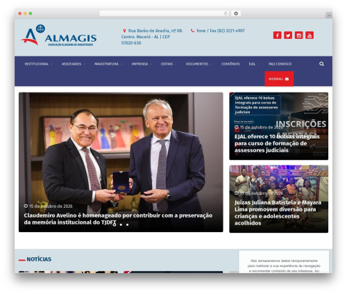 Layers WordPress theme - almagis.com.br