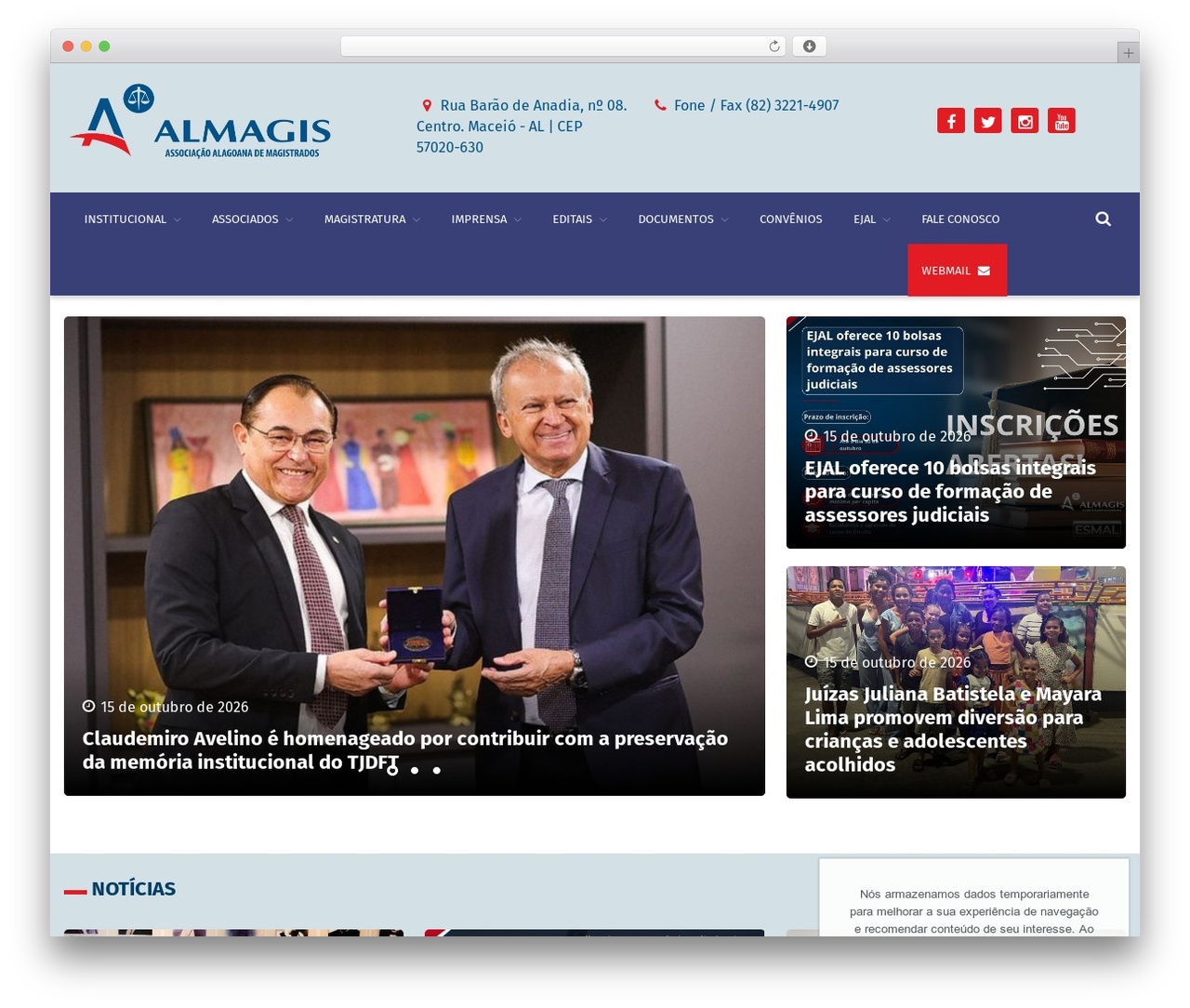 Layers WordPress theme - almagis.com.br