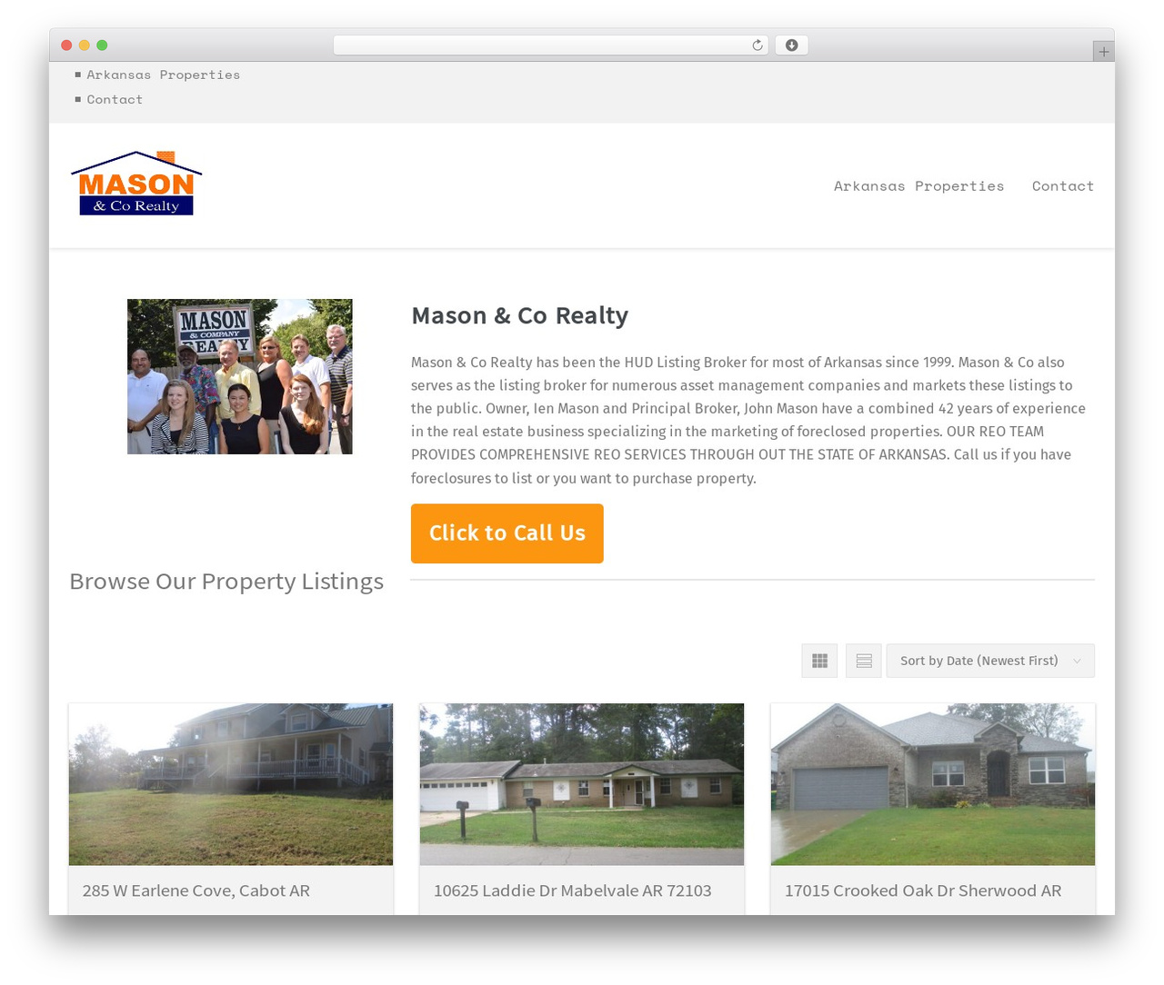 Realty WordPress theme - masonandco.com