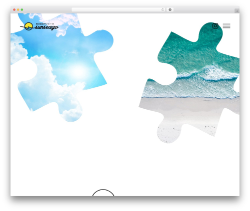 SUNSEAGO WordPress theme - sunseago.net