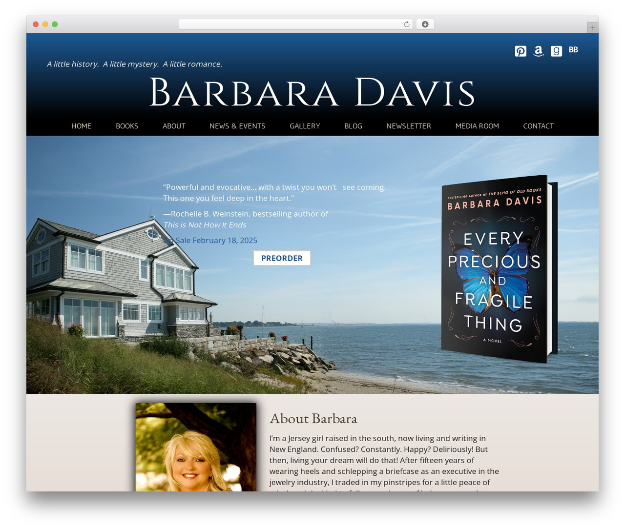 Theme WordPress Beaver Builder Theme - barbaradavis-author.com Theme WordPress Beaver Builder Theme - barbaradavis-author.com