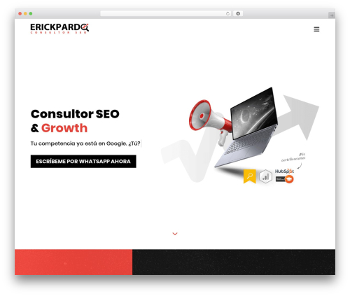 Theme WordPress EP - erickpardo.com