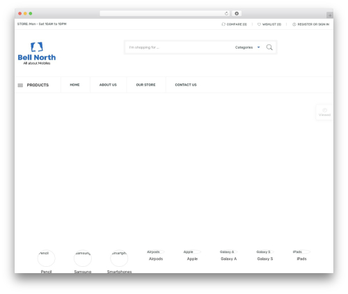 Theme WordPress Digi Theme - www.bellnorth.com.pk