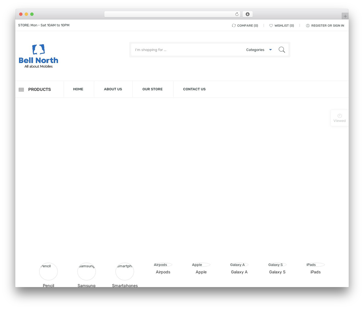 Theme WordPress Digi Theme - www.bellnorth.com.pk