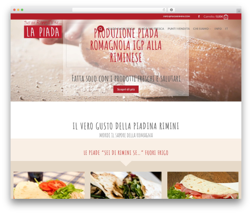 Theme WordPress Flatsome - piadarimini.com