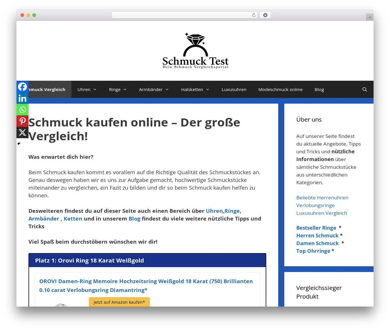Theme WordPress GeneratePress - schmuck-test.com Theme WordPress GeneratePress - schmuck-test.com