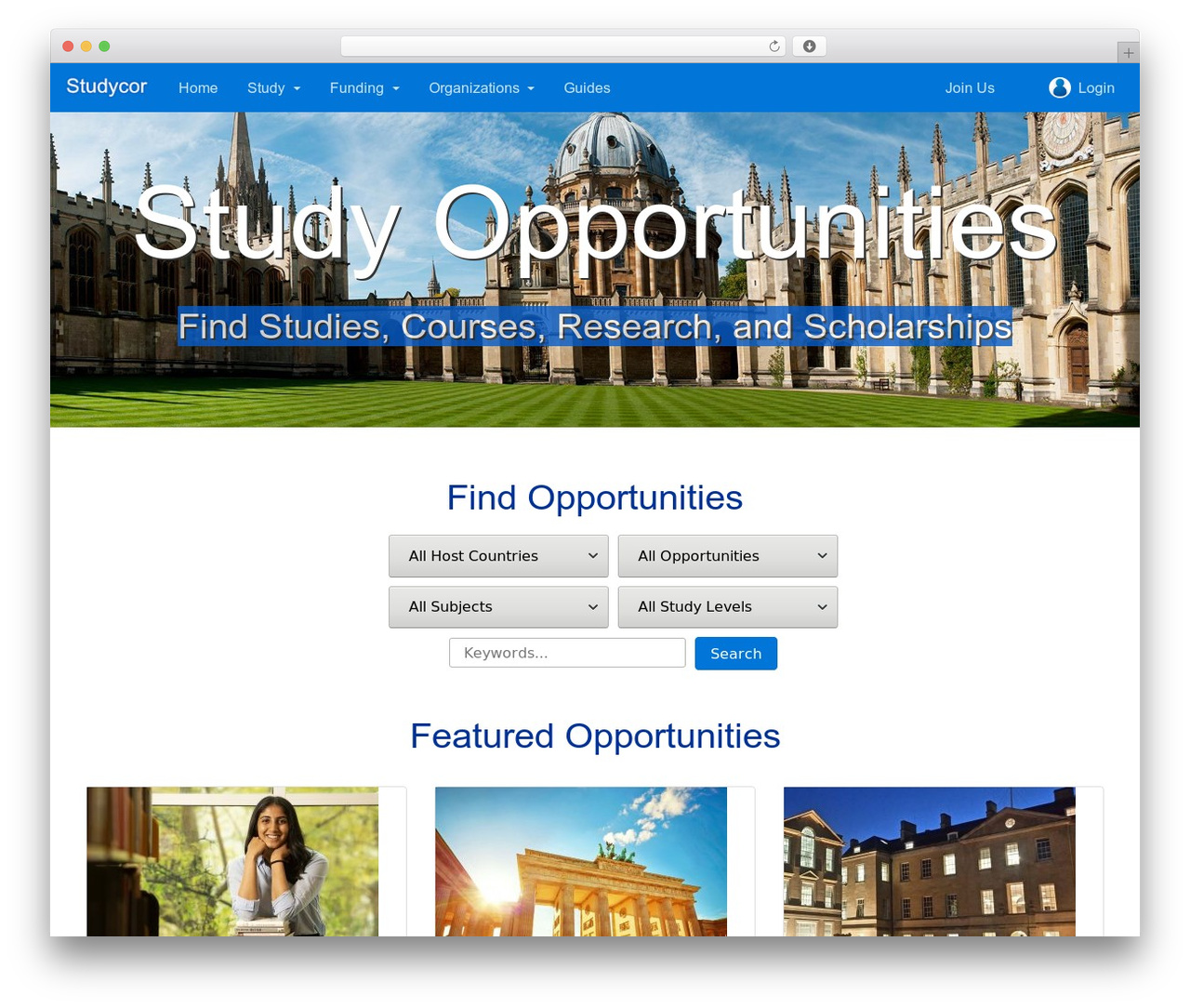 Theme WordPress Studycor - studycor.com
