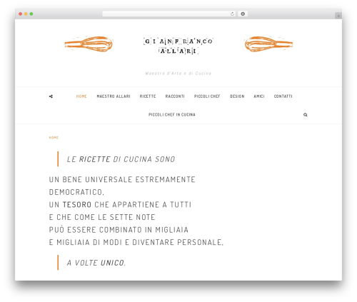 Theme WordPress Writsy - gianfrancoallari.com