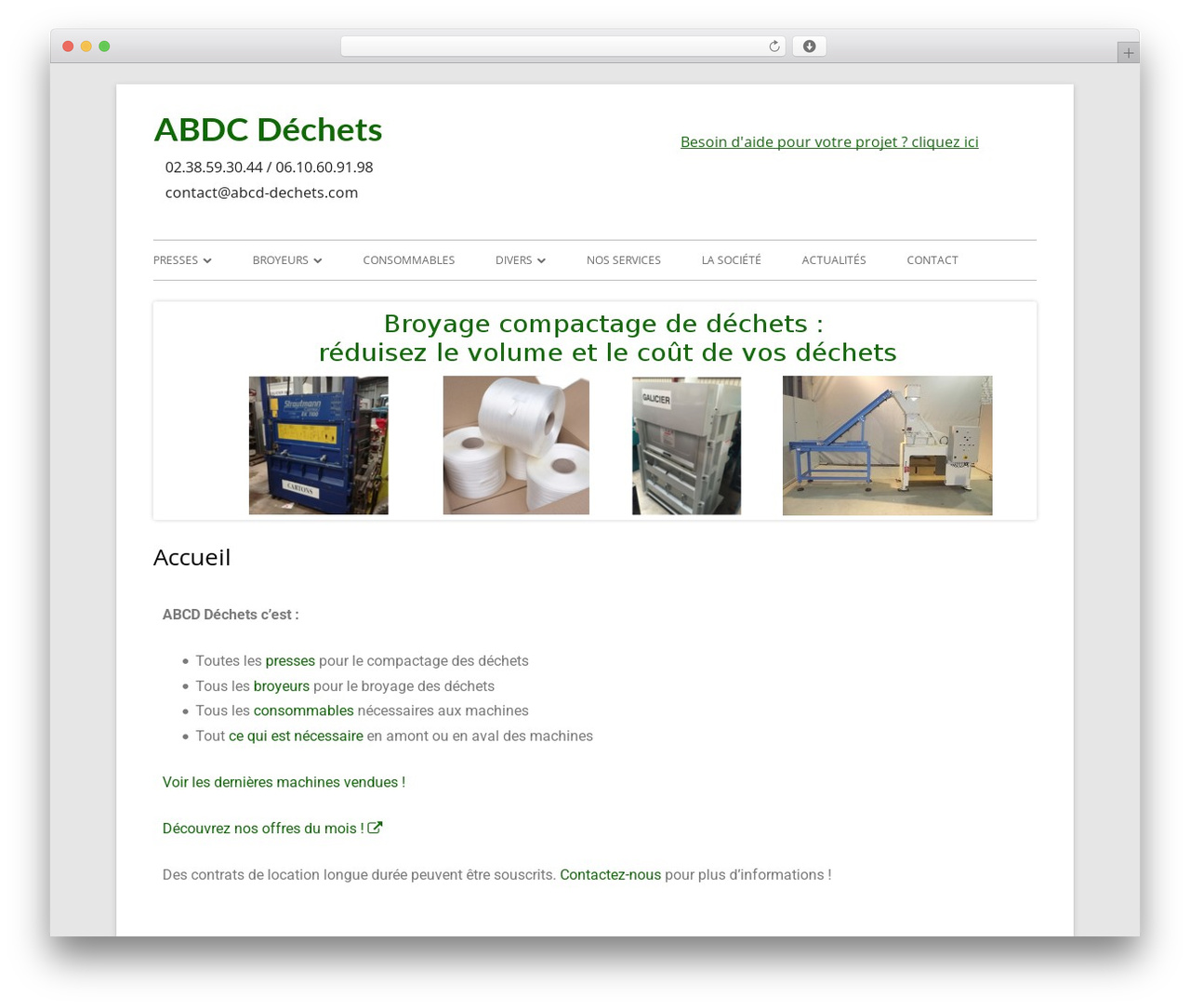 Tiny Framework free WP theme - abcd-dechets.com Tiny Framework free WP theme - abcd-dechets.com