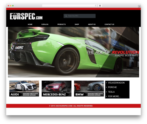 Woo vehicle parts finder ymm WordPress plugin - eurspec.com
