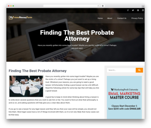 WordPress theme Elevation Lite - myprobateattorneyflorida.com WordPress theme Elevation Lite - myprobateattorneyflorida.com